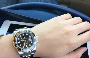 人生第三只表rolex 黑金