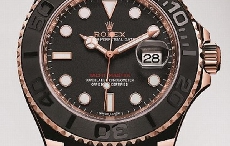 精准实用•进化之选：ROLEX Yacht-Master 18ct永恒玫瑰金黑色表款