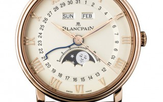 产品解析：Blancpain宝珀Villeret系列全历月相腕表6654