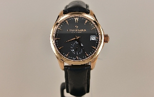 典雅尊贵 品鉴宝齐莱马利龙系列玫瑰金哑黑表盘腕表
