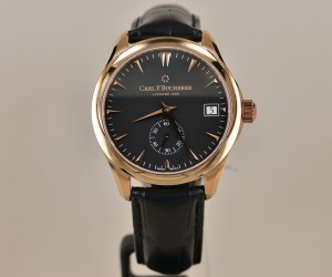 典雅尊貴 品鑒寶齊萊馬利龍系列玫瑰金啞黑表盤腕表