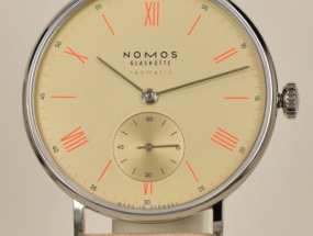 现代演绎 品鉴Nomos Ludwig neomatik champagner腕表