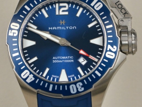 这个夏天去潜水 品鉴汉米尔顿卡其海军系列蛙人腕表H77705345
