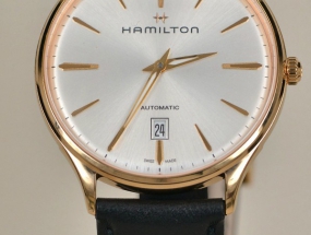 兼备古典和现代气质 品鉴汉米尔顿纤薄金质腕表