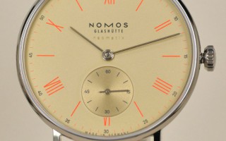 现代演绎 品鉴Nomos Ludwig neomatik champagner腕表