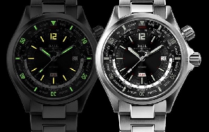 世上首枚配备星期/日期显示的世界时间潜水时计：BALL Watch Engineer II Diver World Time II