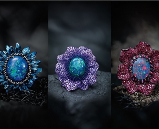 这样的珠宝太魔幻 萧邦Fleurs d’Opales系列