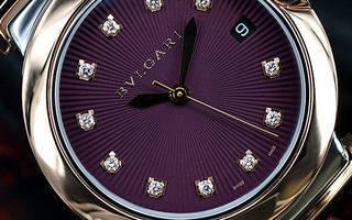 初夏正流行 宝格丽LVCEA系列紫色扭索纹盘腕表图赏