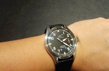 老玩家的新手表 入手万国飞行员马克十七
