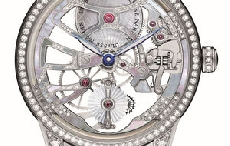 雅典表镂空珍珠陀飞轮腕表：令人着迷的顶级珠宝手表 