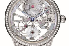 雅典表镂空珍珠陀飞轮腕表：令人着迷的顶级珠宝手表 
