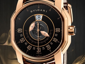 独特设计 品鉴宝格丽DANIEL ROTH系列玫瑰金腕表