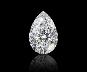 格拉夫呈现品牌史上最大梨形钻石 105.07克拉——GRAFF VENDÔME