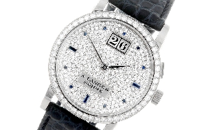 朗格萨克森镶钻腕表以一万英镑问鼎Fellows八月腕表拍卖