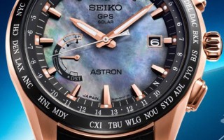 精工推出Astron GPS卫星定位太阳电能世界时间显示8X22机芯腕表德约科维奇限量版