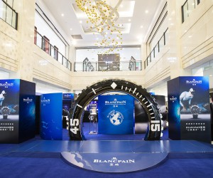 BLANCPAIN宝珀“心系海洋”巡回主题展亮相杭州 品牌挚友吴秀波续航蔚蓝旅程