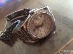 33歲時老婆送的生日禮物 勞力士鑲鉆腕表