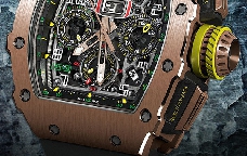 先锋品质  Richard Mille11-03 自动上链飞返计时码表