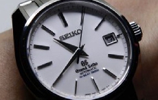 绝对细致的精准时计：Grand Seiko自动上链36000转白钛腕表