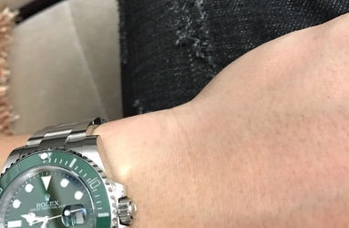 入手有一月了 劳力士绿水鬼迟来的作业