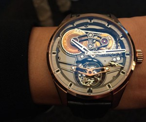 高速转动下的复杂机械工艺：Zenith Academy Tourbillon Georges Favre-Jacot芝麻链陀飞轮腕表