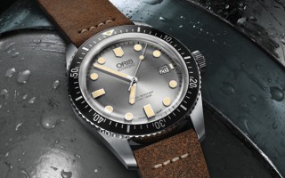 时光之银 豪利时推出银灰色表盘 65 年复刻版潜水腕表