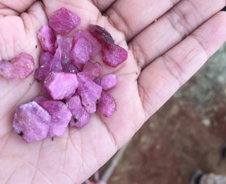 只知道买红宝石就满意了吗？我可坐了60个小时的飞机去给你们探好了路