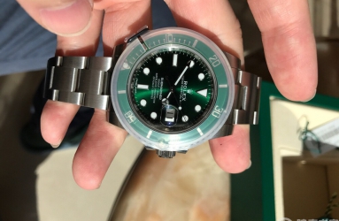 遇到果断拿下 劳力士绿水鬼开箱作业