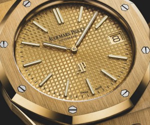 爱彼表推出皇家橡树系列Ref. 15202 “Jumbo” 超薄黄金腕表