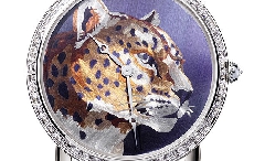 创意诠释猎豹细腻纹理 2017SIHH卡地亚推出新品猎豹装饰腕表