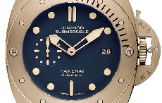 沛纳海Luminor Submersible 1950系列47毫米专业潜水青铜腕表
