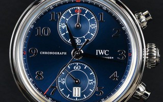 实拍万国表2017 SIHH 达文西计时腕表“劳伦斯体育公益基金会”特别版