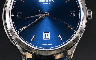 蓝色经典 2017SIHH 万宝龙传承精密计时系列自动上链腕表