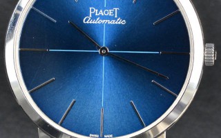 深蓝咏叹 实拍伯爵Piaget Altiplano系列自动上链43毫米腕表