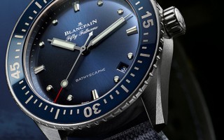 宝珀五十噚系列深潜器Bathyscaphe腕表新增38毫米款