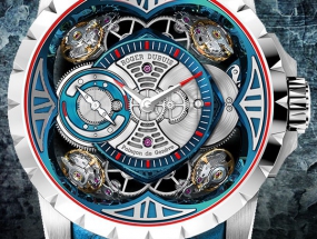 非凡的创造力 品鉴罗杰杜彼王者系列四游丝摆轮腕表