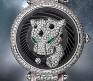 高級制表與珠寶工藝的華麗邂逅 卡地亞PANTHèRE JOUEUSE獵豹裝飾腕表