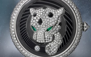 高级制表与珠宝工艺的华丽邂逅 卡地亚PANTHÈRE JOUEUSE猎豹装饰腕表