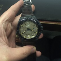 精彩美图 入手万国工程师AMG黑色陶瓷版IW322504腕表