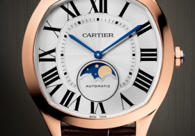 延续美学理念 卡地亚Drive de Cartier系列月相腕表