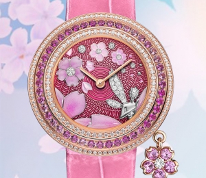 腕間盛放 品鑒梵克雅寶Charms Extraordinaire Fée Sakura 腕表