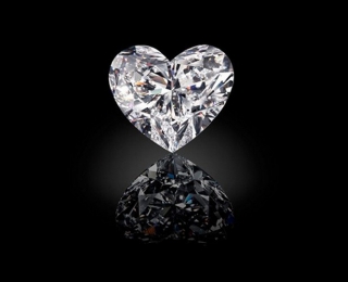 格拉夫正在创造世界上最大的D无暇的心形钻石的钻石历史