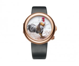 飞亚达艺系列双面绣限量鸡年特别款腕表将亮相2017巴塞尔钟表展
