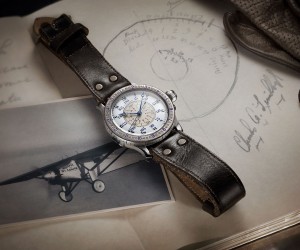  浪琴表推出连拔时间角度90周年限量款腕表 纪念查尔斯•连拔的飞行壮举