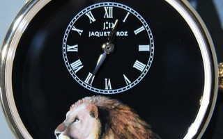 王者的魅力 品鉴雅克德罗时分小针盘（PETITE HEURE MINUTE）狮子腕表