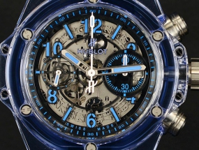 制表界的首次尝试 宇舶全新Big Bang Unico蓝宝石腕表