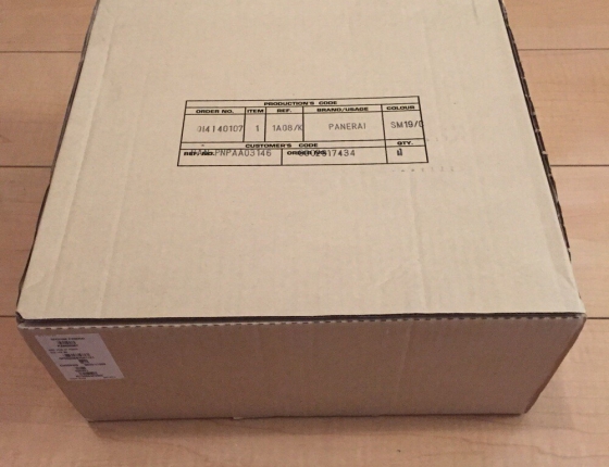 迟到的作业 沉睡的沛纳海Pam587 腕表简单作业