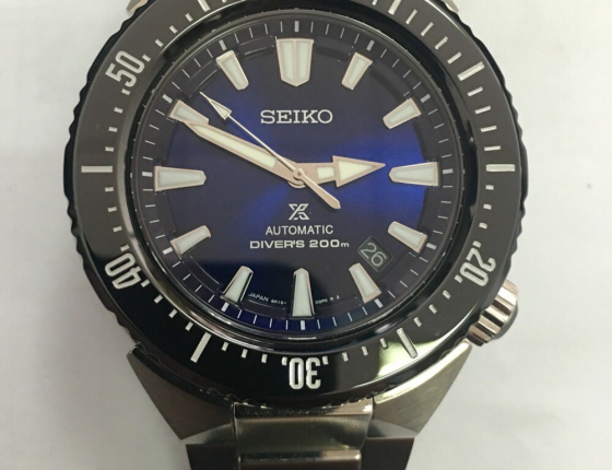 到手感觉还蛮好  日本心斋桥大丸百货带回SEIKO  SBDC047