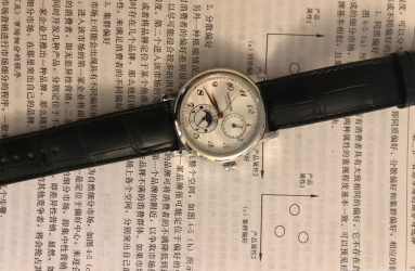 人生中第一款机械手表 万宝龙U0113848简单作业
