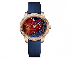 雅典表《Jade玉玲瓏》火紅獅子魚腕表